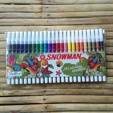 

Star Spidol Snowman 24 Warna ..... 1 Pak Promo