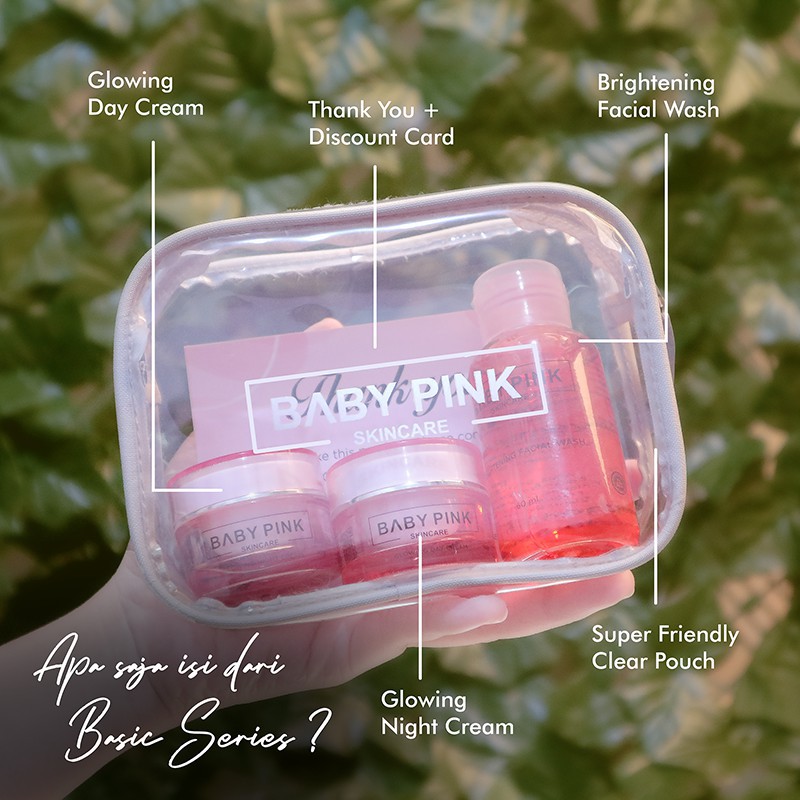 Baby Pink Skincare Basic Series Original Aman Halal Resmi BPOM