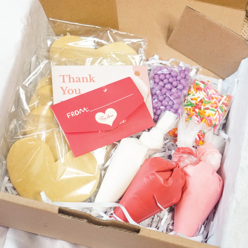 

DIY COOKIES KIT | SUGARDOUGH | KADO VALENTINE | ANAK