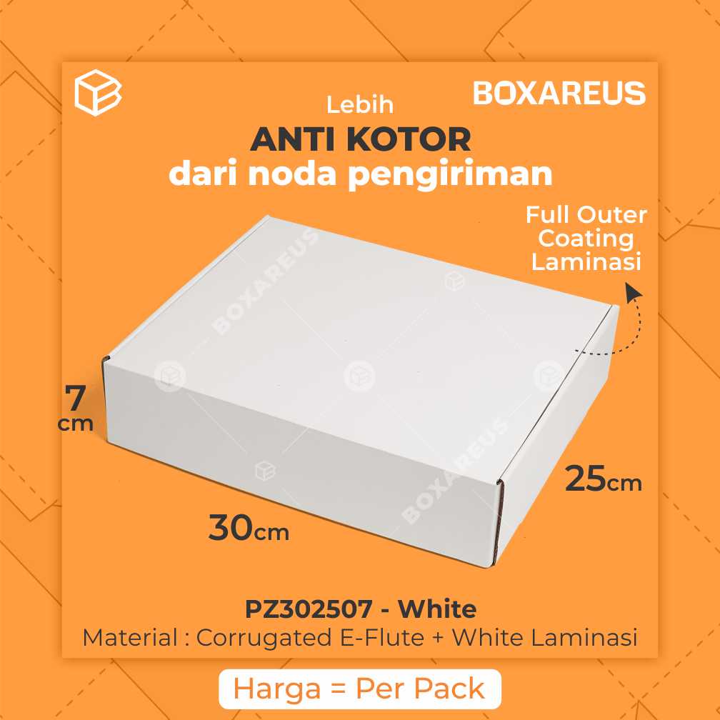 Box Baju Dus Hampers Mukena Sejadah Kardus Fashion Olshop | PZ302507