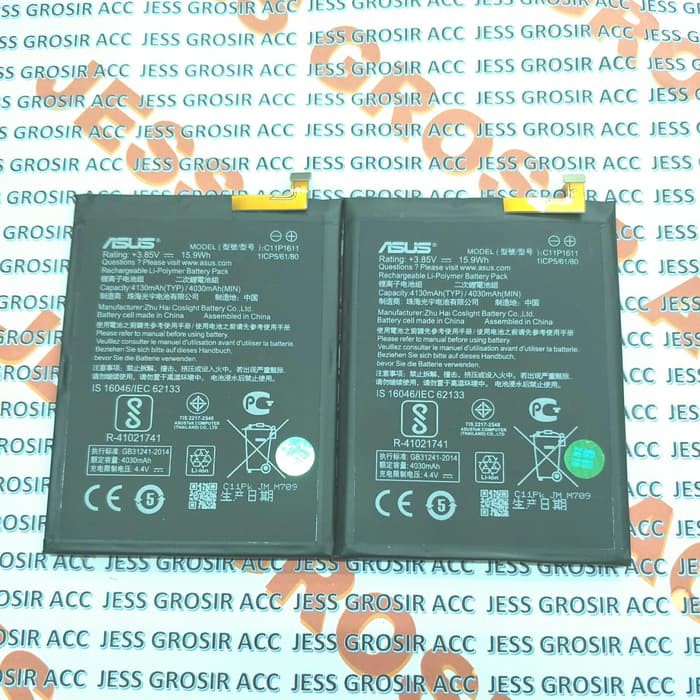 Baterai Original ASUS Zenfone 3 Max 5.2 inchi , ZC520TL , X008D , X008DA , X008DC , X00KD Kode Battery C11P1611