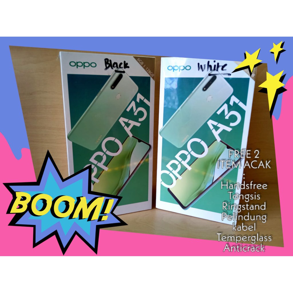 Oppo A31 Ram 4GB/64GB Garansi Resmi Indonesia Termurah Kualitas Terjamin Bagus Original