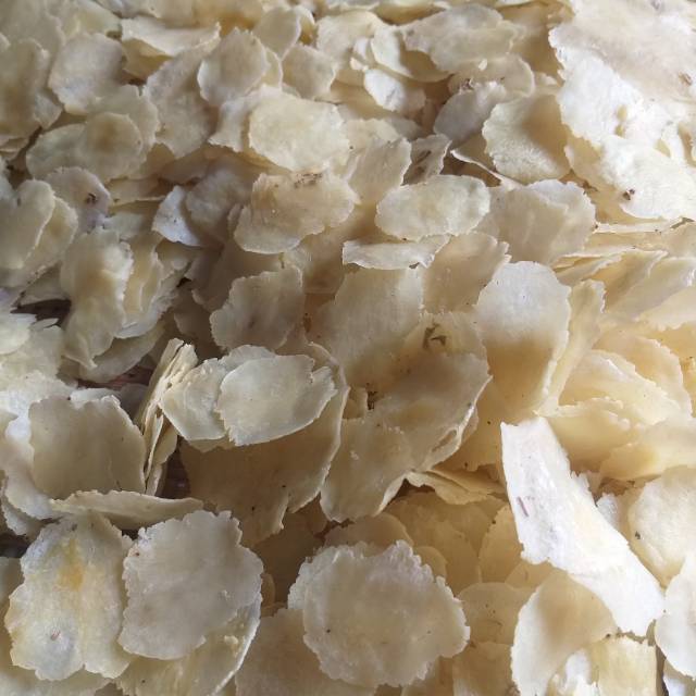 

Emping melinjo mentah Asli menes banten 1 kg