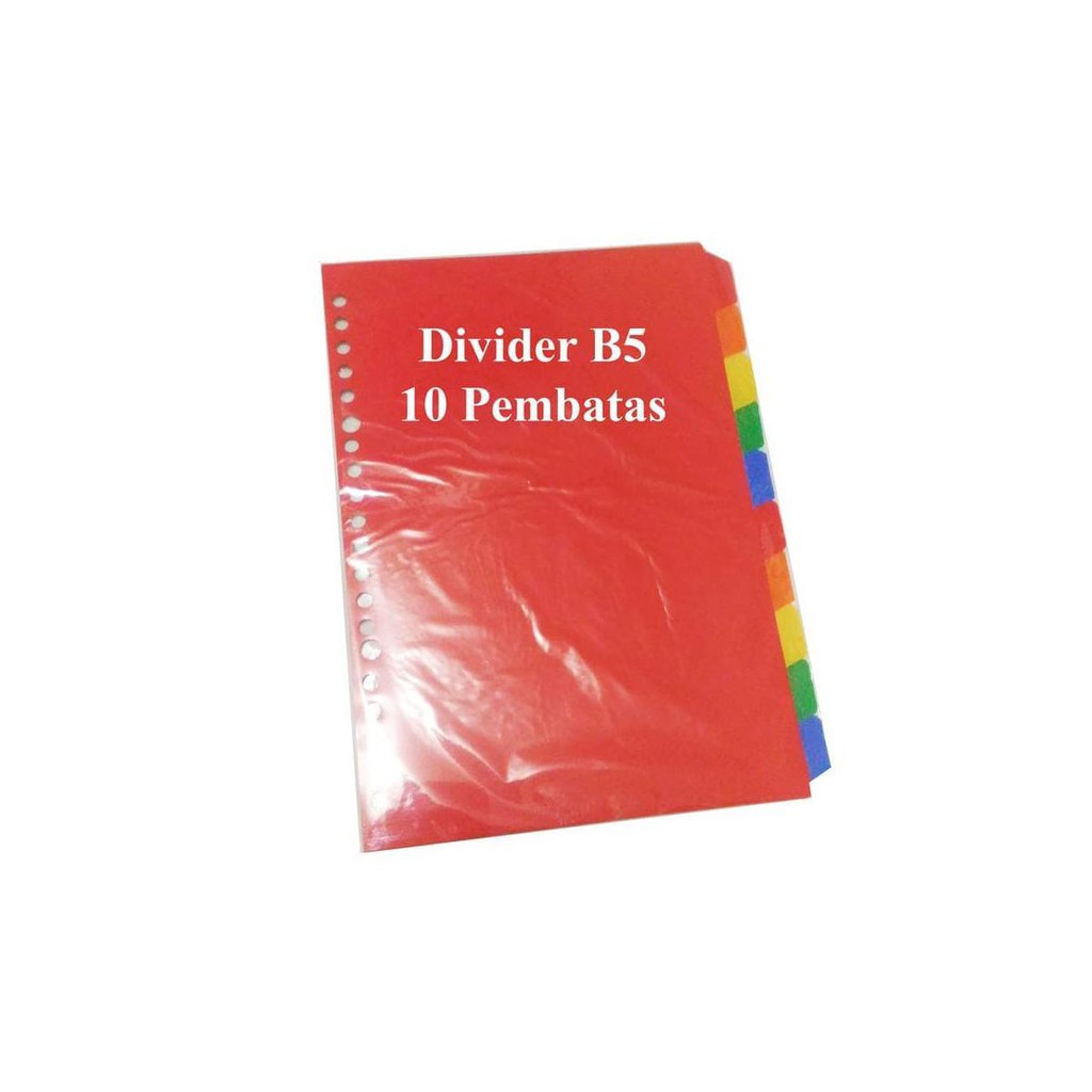 

BEST SELLER Pembatas Kertas B5 / Divider B5 TERJAMIN