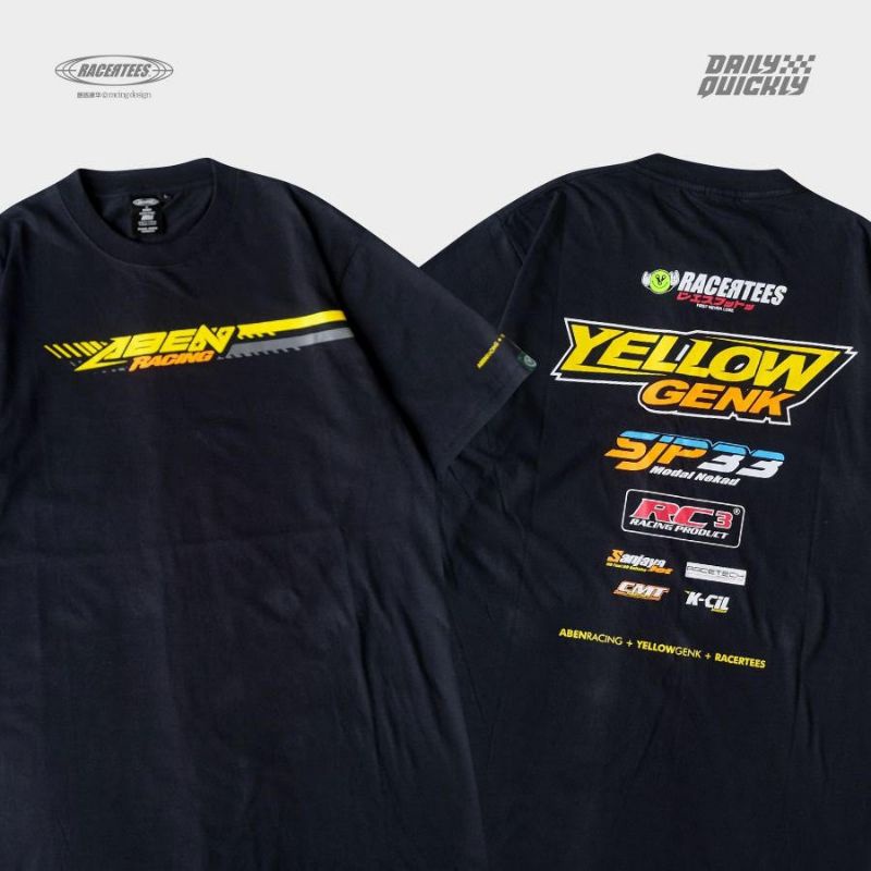 KAOS RACING ABEN FREE STICKER BISA COD