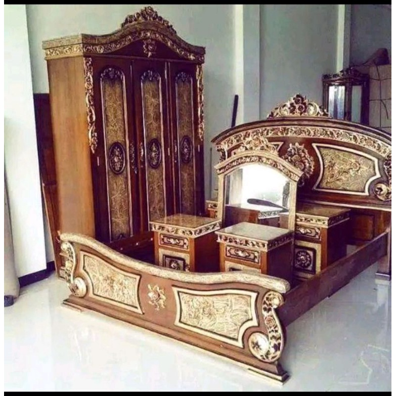 kamar set jati jepara/set lemari jati jepara