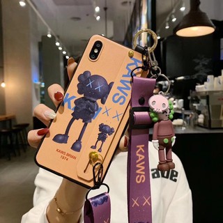 Case Aksen Boneka Beruang Dengan Lanyard Untuk Iphone 6 7