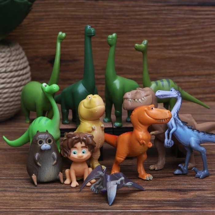 MAINAN DINOSAURUS TARZAN SET ISI 12PCS DINO JUNGLE TARZAN