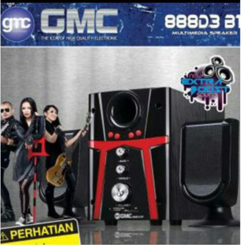 SPEAKER BLUETOOTH GMC 888D3 BT