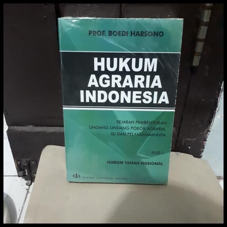 Buku Hukum Agraria Indonesia By Prof Budi Harsono Best Seller Terlaris | Caramel