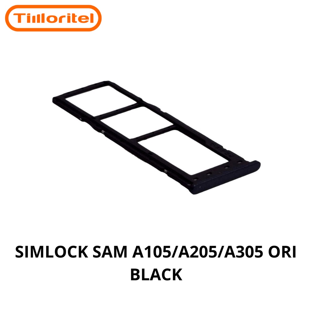 SIMLOCK SAMSUNG A105 / A205 / A305 / A10 / A20 / A30 ORI BLACK