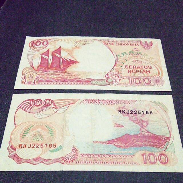 Uang Kertas Rp.100,- Tahun 1992