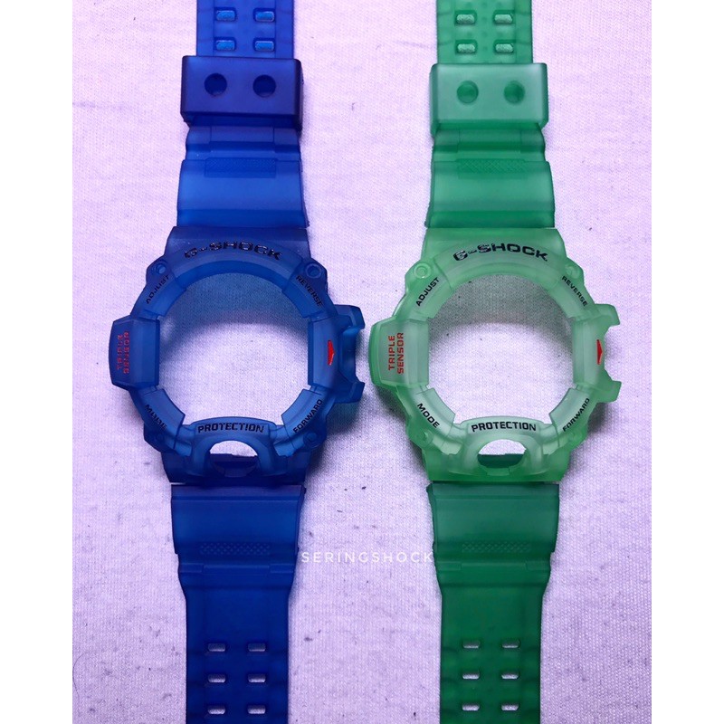BNB Gshock GW9400 RANGEMAN Blue Green Matte Strap Besel Casio G-shock