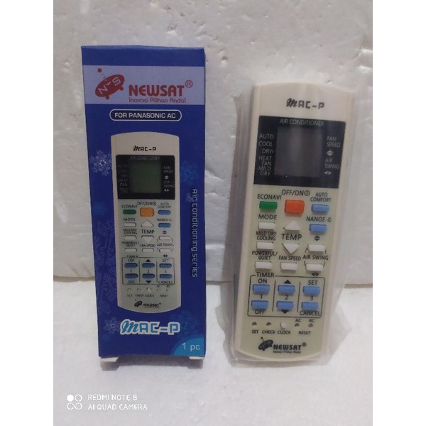REMOT AC PANASONIC