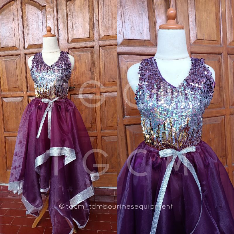 Baju Tamborin Asyer Mixed Rok Hannah