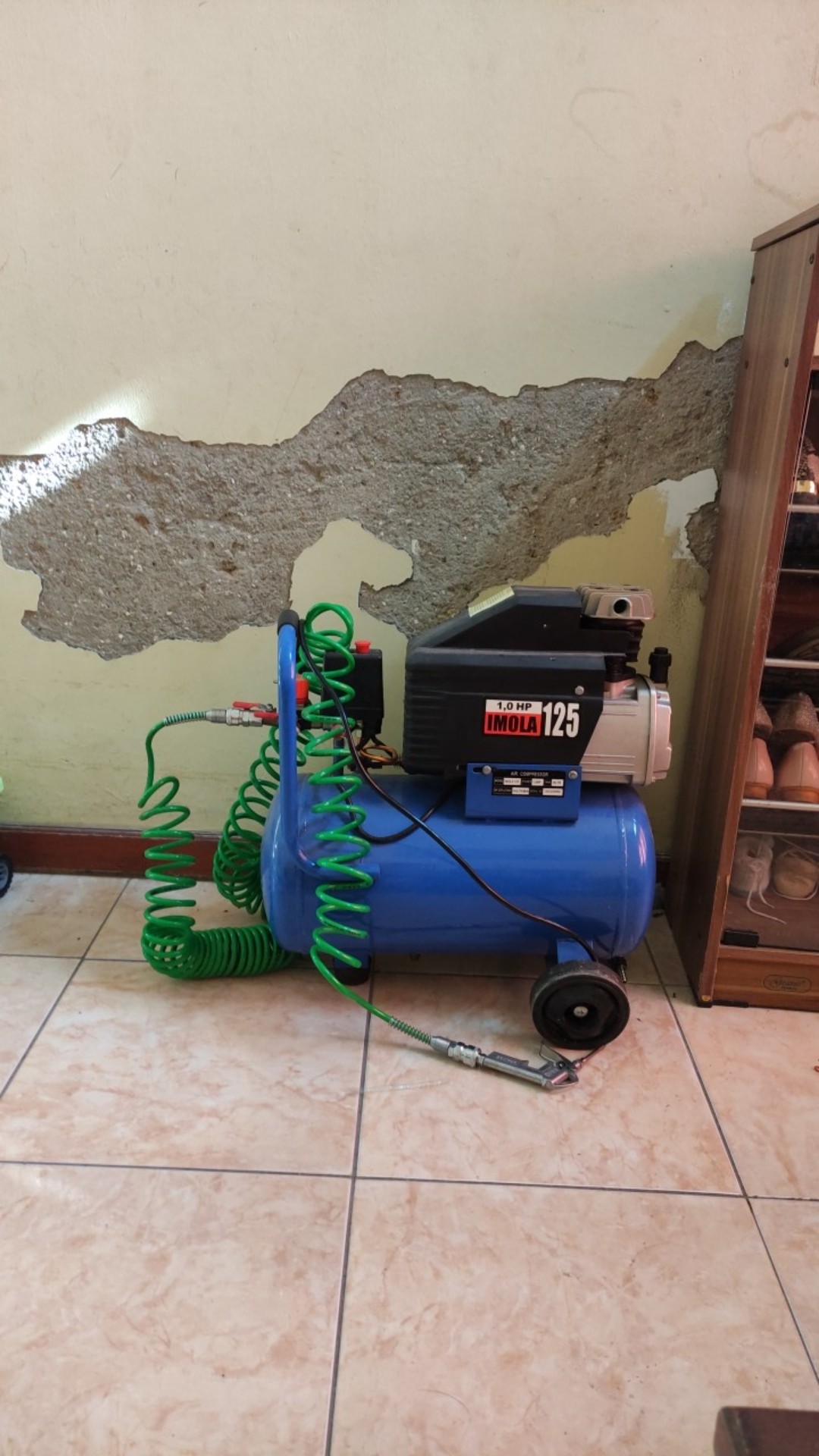 Roda Troli Troly Trolly Karet 4 Inch Wheel Only ( Roda Saja ) Sss