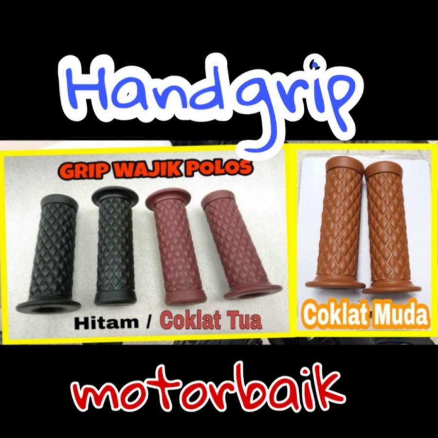 Grip Wajik Klasik Handfat Grip Classic Hanfat Grip Wajik Clasic Aksesoris Variasi Sparepart Motor