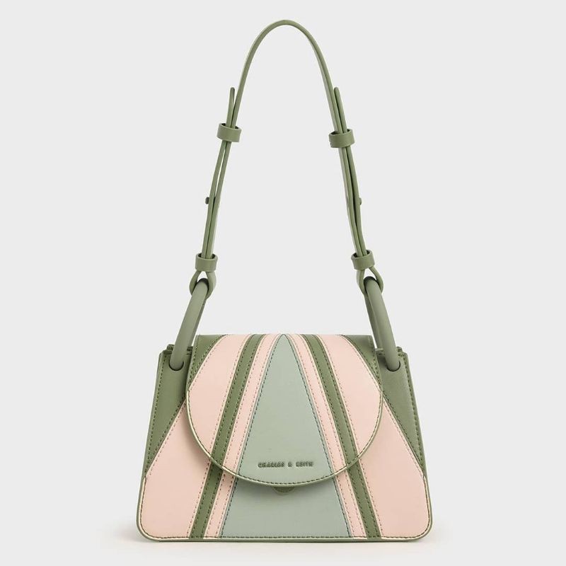 9.9 SALE | CK Circular Flap Trapeze Bag