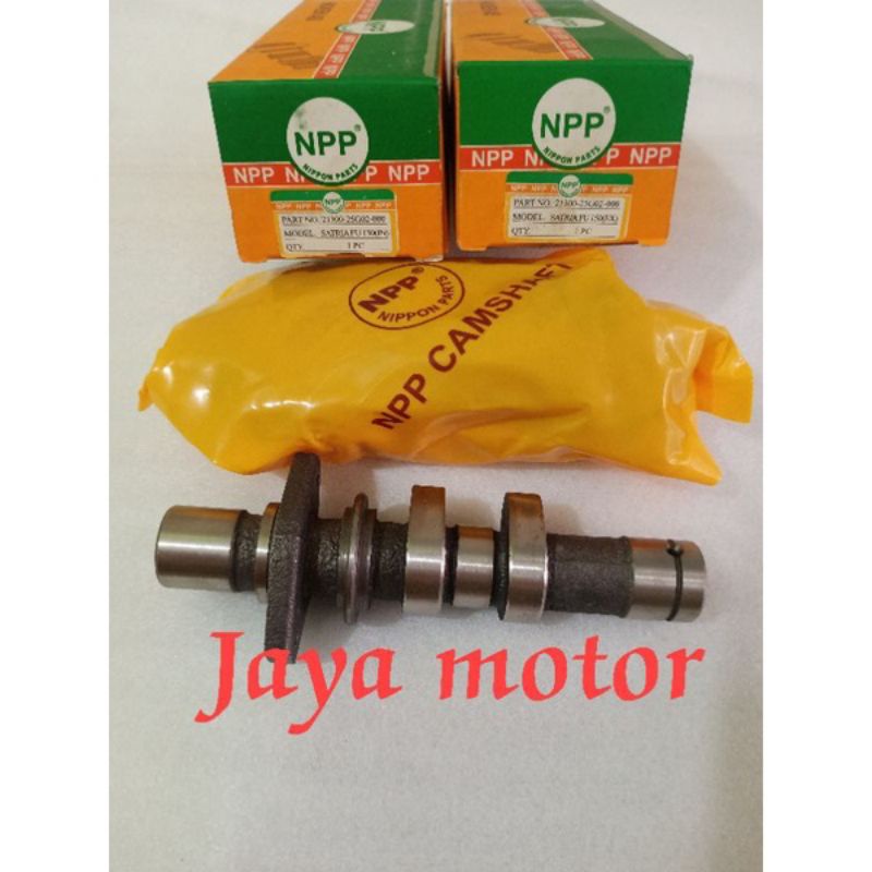 Noken As camshaft Satria Fu 150 karbu 1 set in ex Original NPP