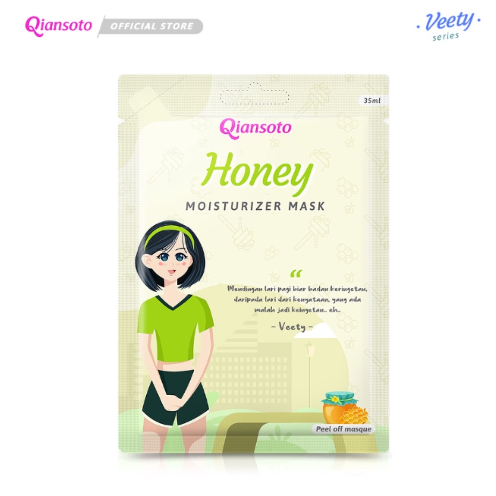 QIANSOTO Peel Off Mask AllSeries Masker lumpur Masker Peel Off  QIANSOTO ALLVARIANT 1BOX [ 6 SACHET 