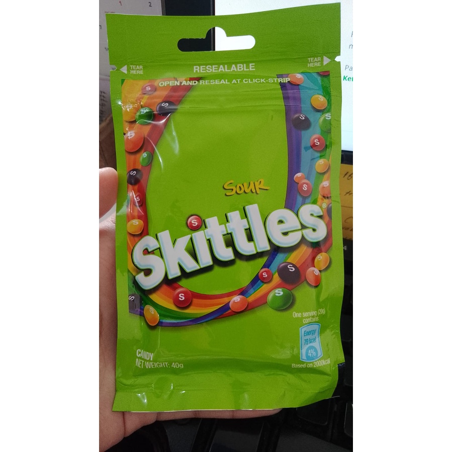 Skittles candy china