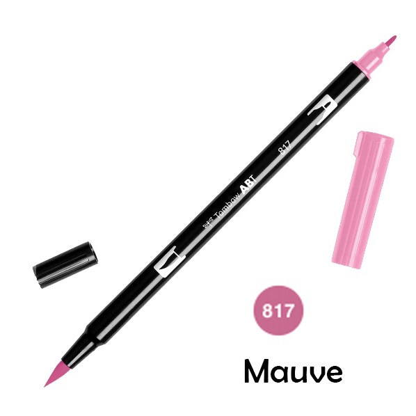 

ABT Tombow Dual Brush Pen - 817 Mauve