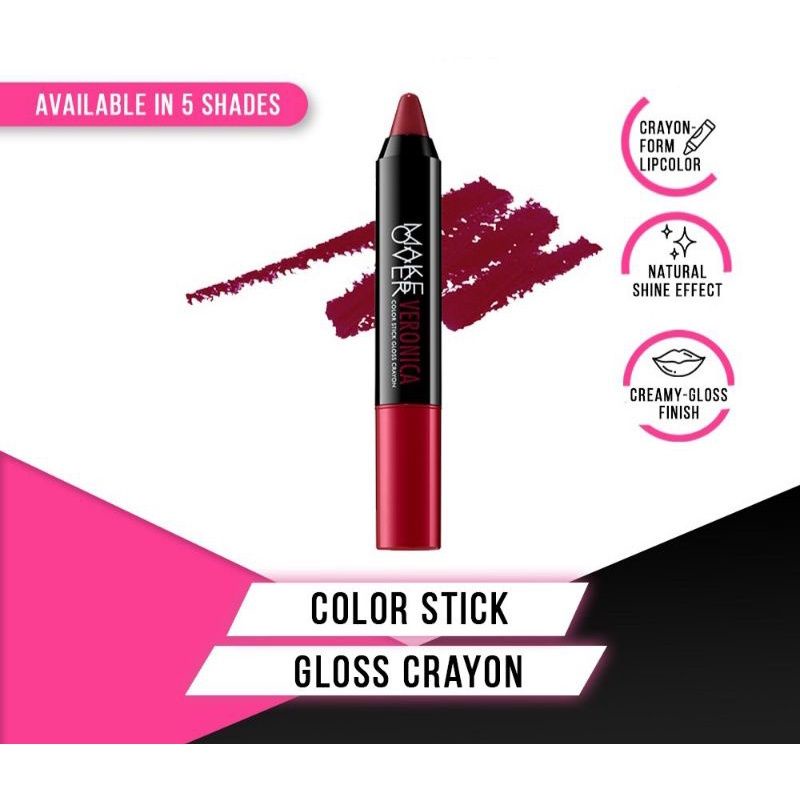 MAKE OVER Color Stick Gloss Crayon 3g