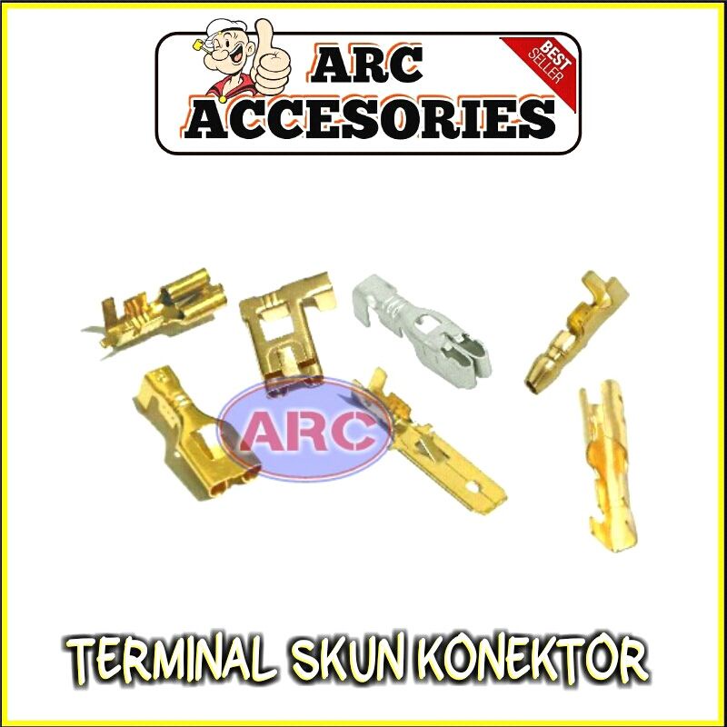 Skun kabel gepeng bulat mini cewek cowok