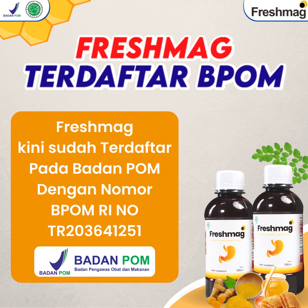 MADU FRESHMAG ORIGINAL | FRESMAG FRESH MAGH Gerd | Obat Sakit Maag Asam Lambung Tinggi Kronis