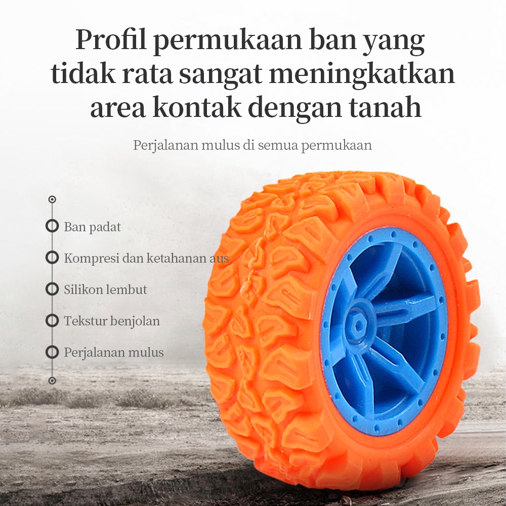 Halobaby Monster Zap/Mainan Mobil Jip anak/Mobil Mobilan Off Road 4 Drive Inertial Bigfoot