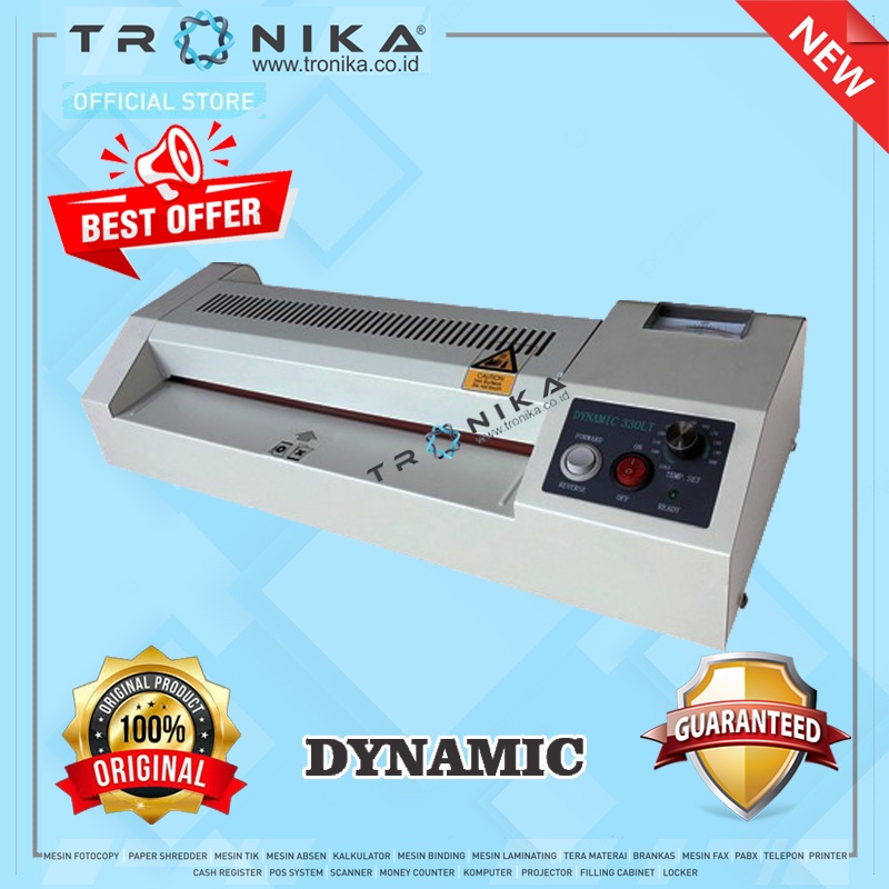 

MESIN LAMINATING | DYNAMIC 330LT | ORIGINAL | GARANSI RESMI