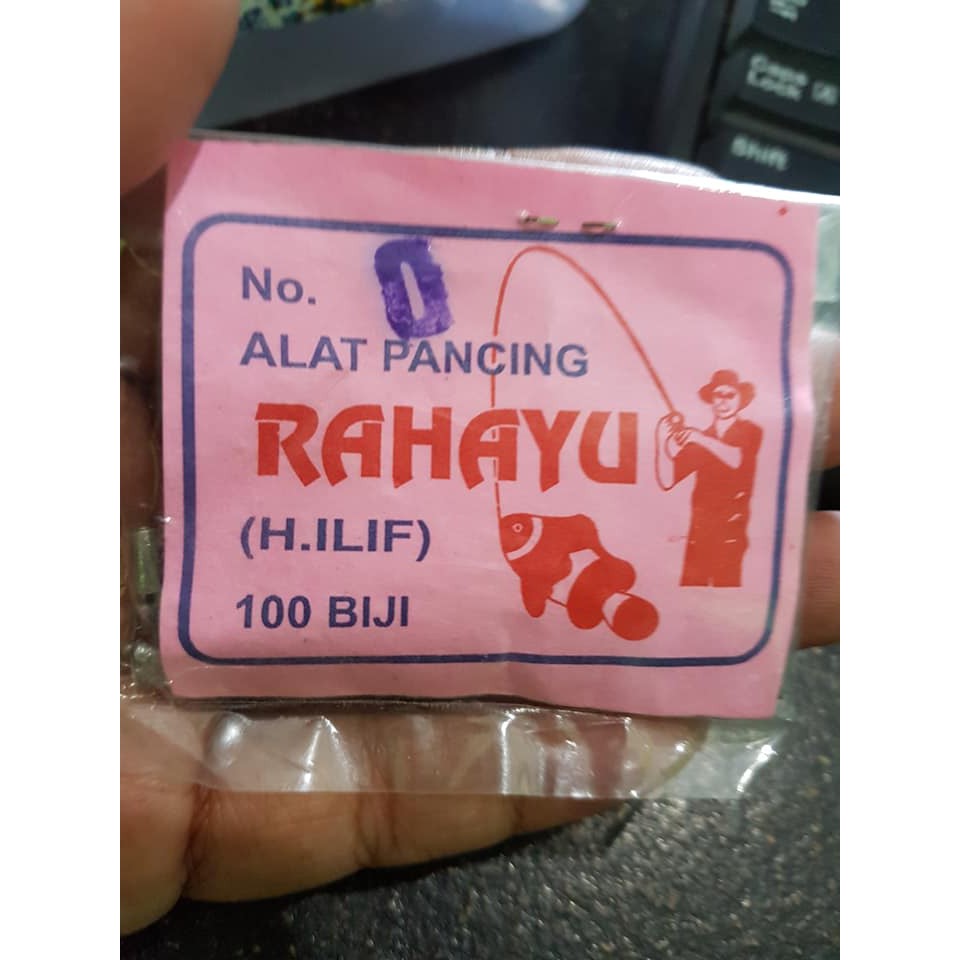 Timah Lancip Nomor 1 / Pemberat Pancing / Timah Pancing