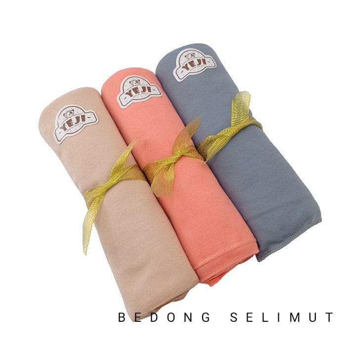 Bedong bayi multifungsi isi 3 pcs | Selimut Bayi size 90x 110m