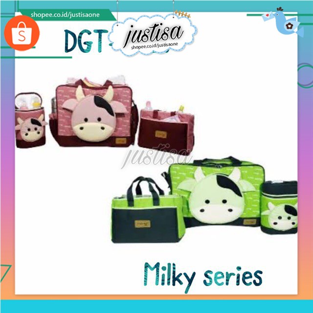 Promo !! TAS DIALOGUE BESAR DGT 7127 FREE TAS MINI DAN TAS BOTOL SUSU