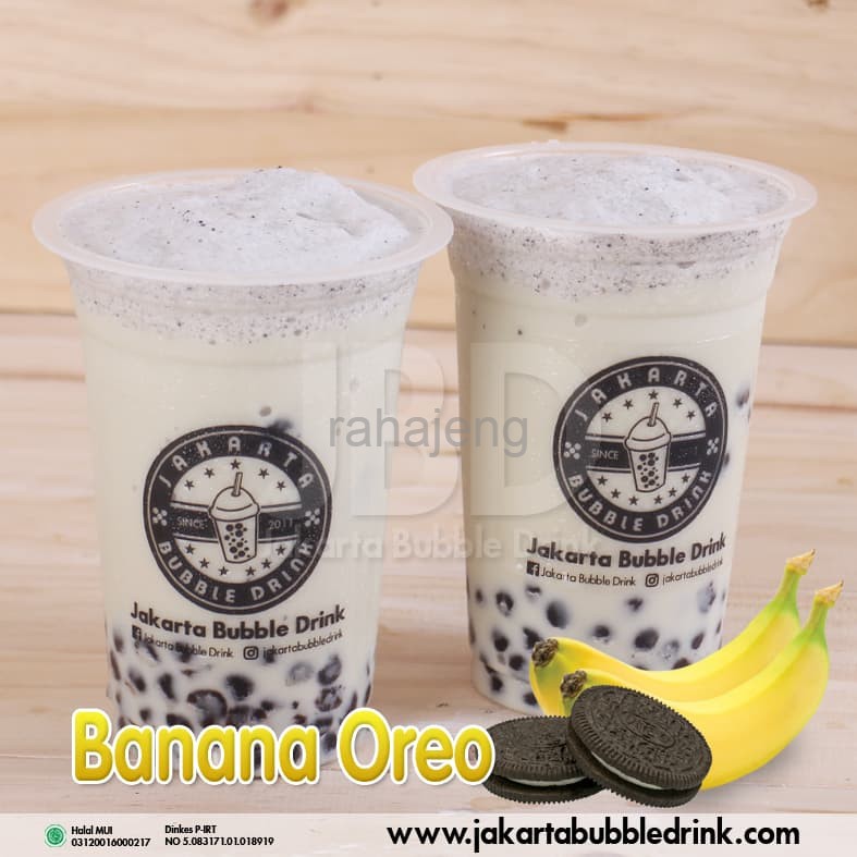 

Banana Oreo - Bubuk Minuman Aneka Rasa