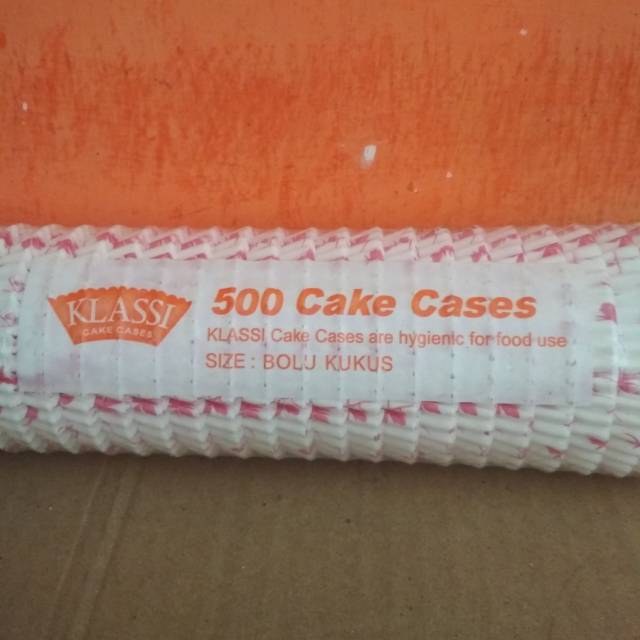 Cup bolu kukus kertas motif (500lbr)