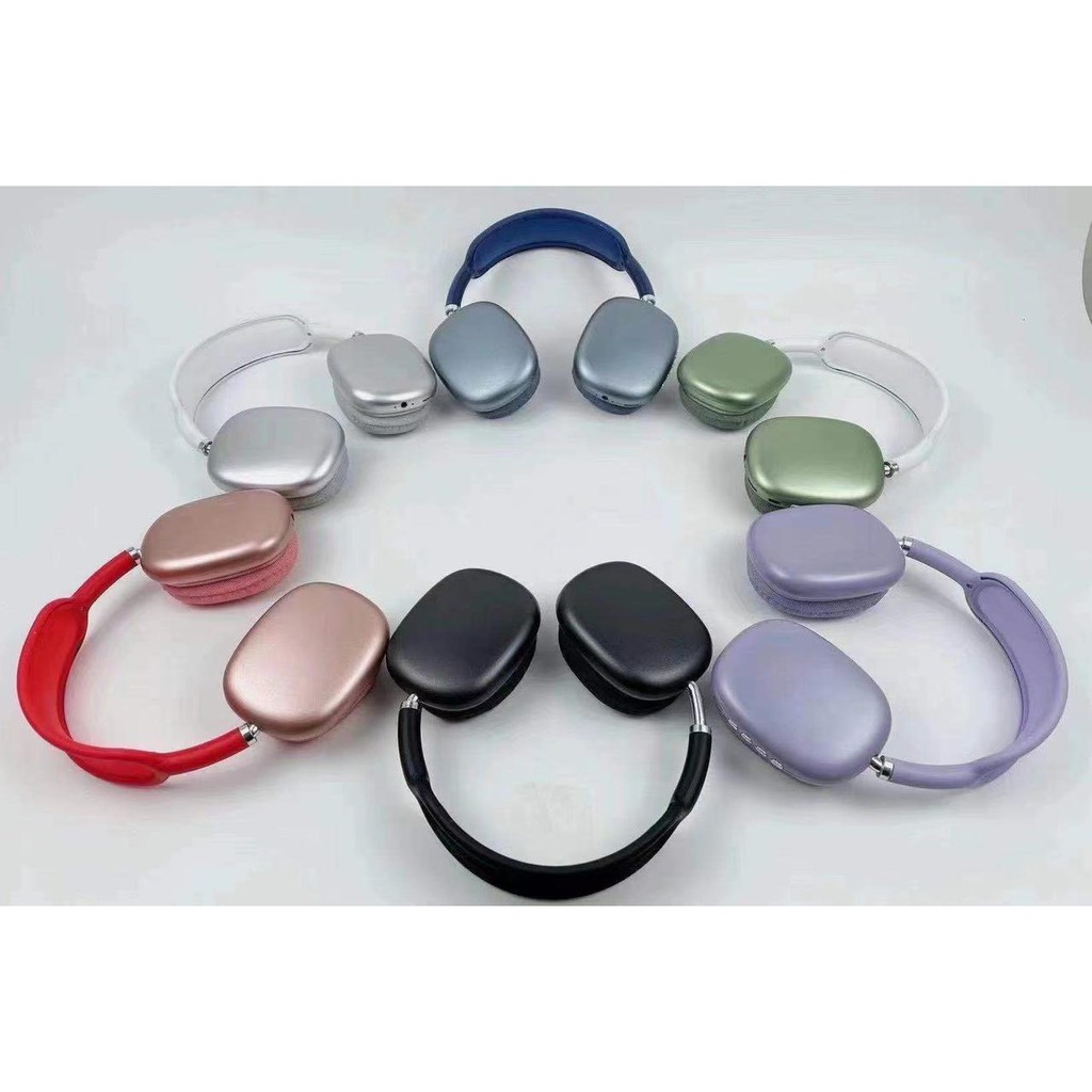 Headset Bluetooth Bando Air Max Kwalitas Ori Super Clone 1 : 1 / Macaron Headphones P9