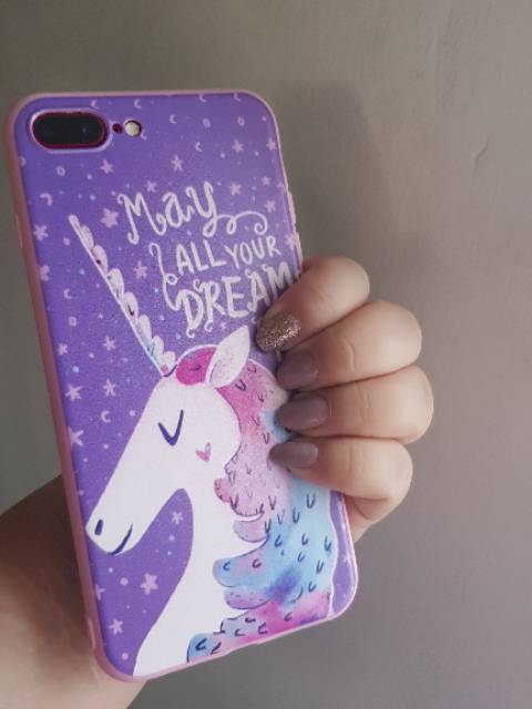 SALE CASE TPU UNICORN- IPHONE XS X 8PLUS 7PLUS 6s 6plus F3 F1S F5 A37 NEO9 VIVO V5 V7 V7PLUS S9PLUS