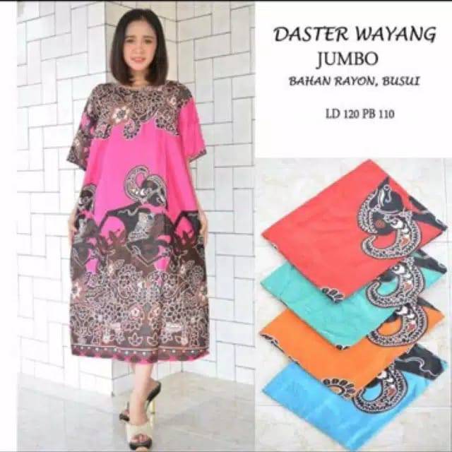 Daster jumbo wayang