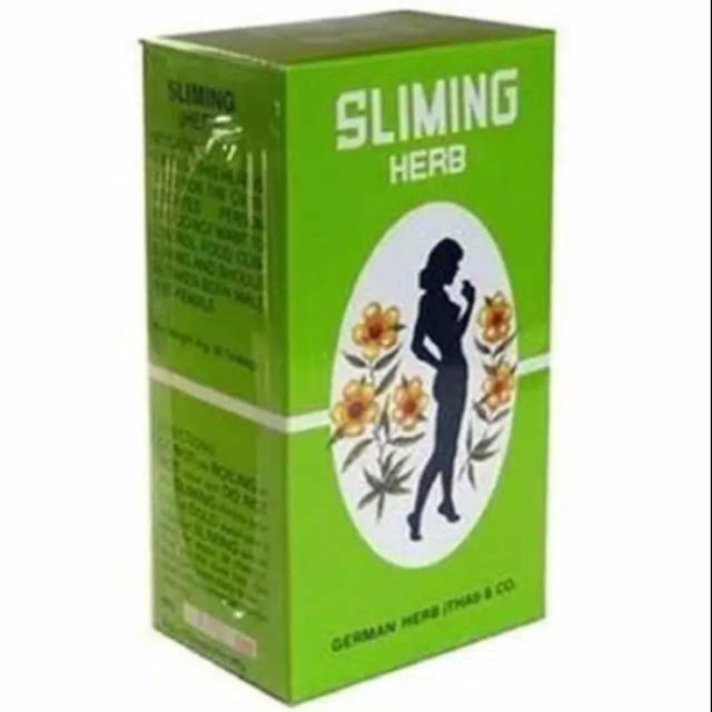 Slimming herb tea teh hijau celup german herb thai co