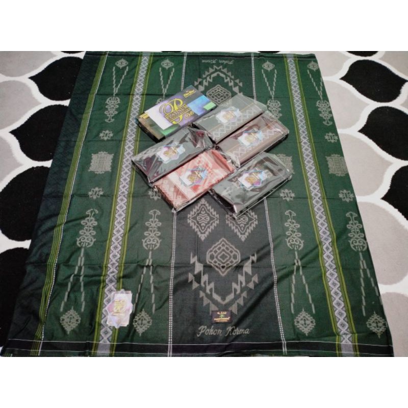 SARUNG POHON KURMA PLATINUM, MOTIF DOBBY TIMBUL. MOTIF CORAK TERBARU