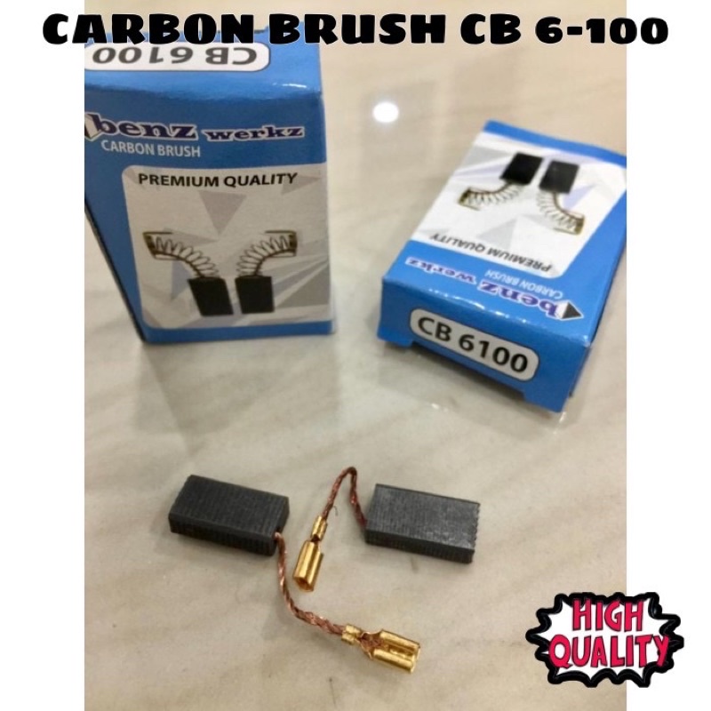 Carbon brush CB 6100 benz Kool brash cb6100 Carbon brush bostel arang sepul mesin Cool brush cb 6-10