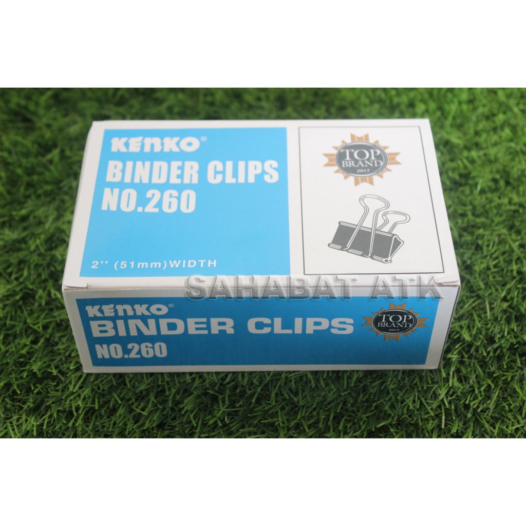

KENKO BINDER CLIP 260 / PENJEPIT KERTAS / PENJEPIT MURAH