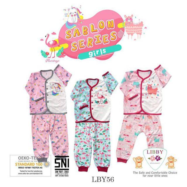 baju setelan bayi libby