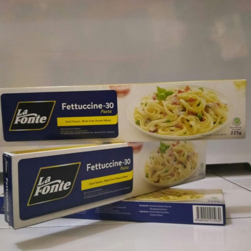 

Fettuccine La Fonte - 30/ Pasta 225 Gram