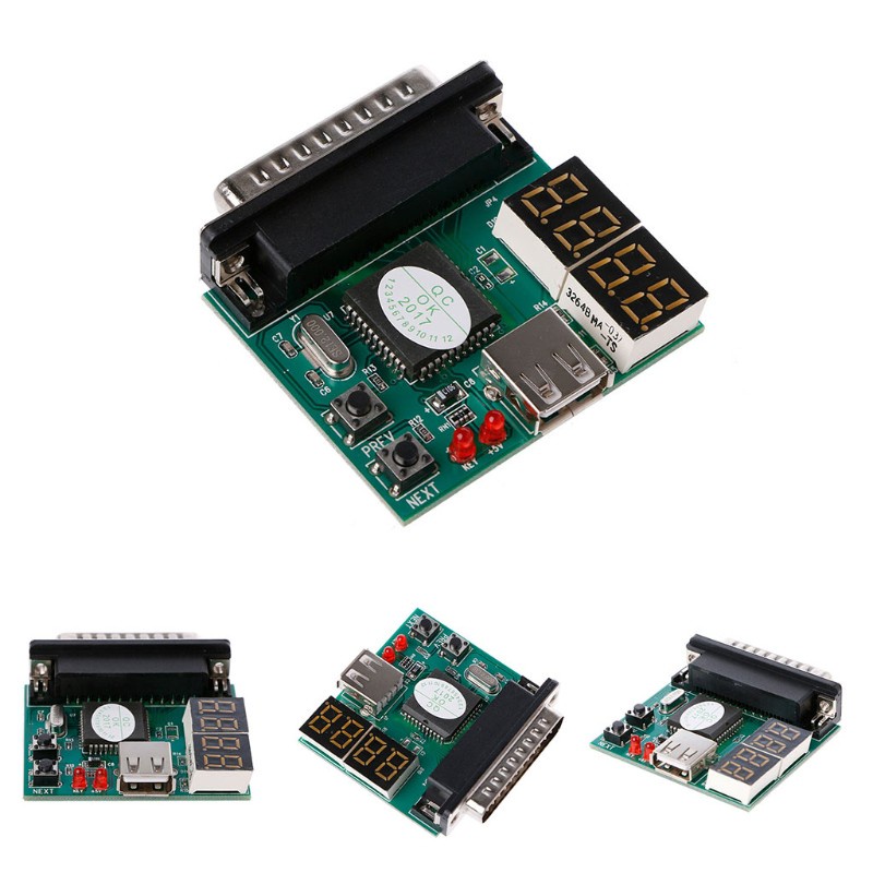 Btsg Alat Tester Diagnostik Motherboard Pci Card 4 Digit Untuk Laptop / Pc
