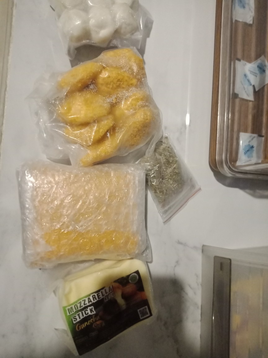 Keju Mozzarella Stick +panir +oregano