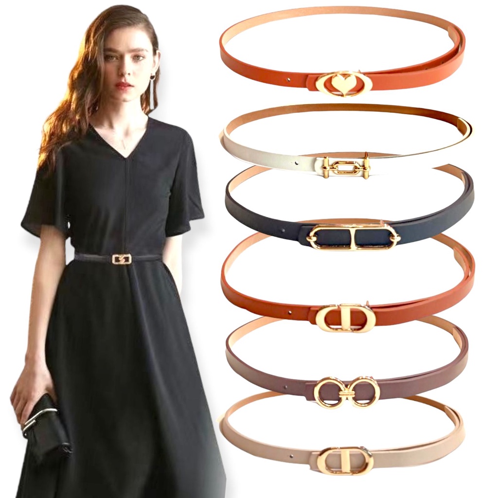 Ikat Pinggang Wanita Cantol Fashion Kulit PU Gesper Wanita Belt / Ikat pinggang wanita IMPORT 119/150