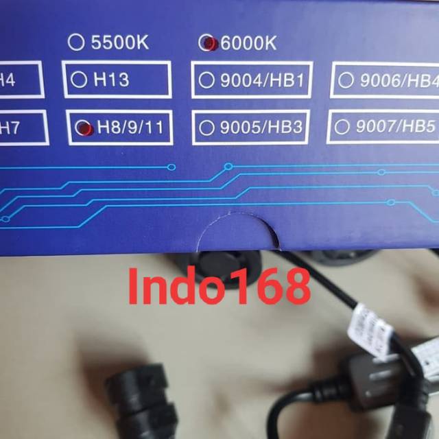 (INDO 168) Kabut Foglamp H11 H8 Aoszx
