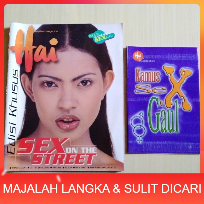Majalah HAI No.30 Jul 2000 LOLA AMARIA + BONUS Langka